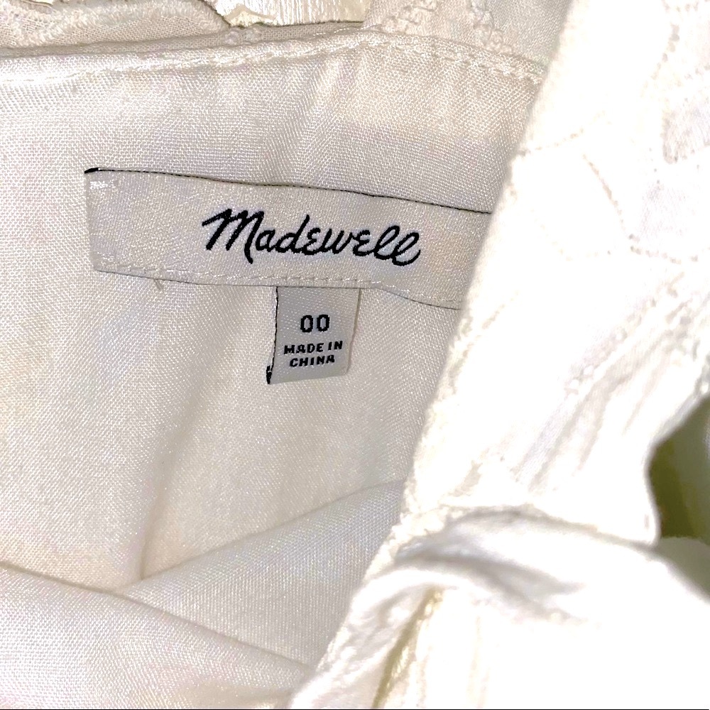 Madewell Eyelet Tiered Midi Dress - Picture 7 of 16